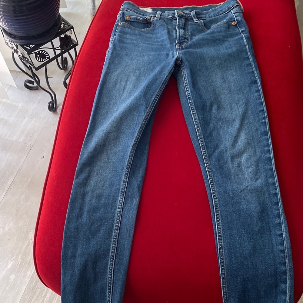 GAP Blue Straight Leg Jeans Classic Style